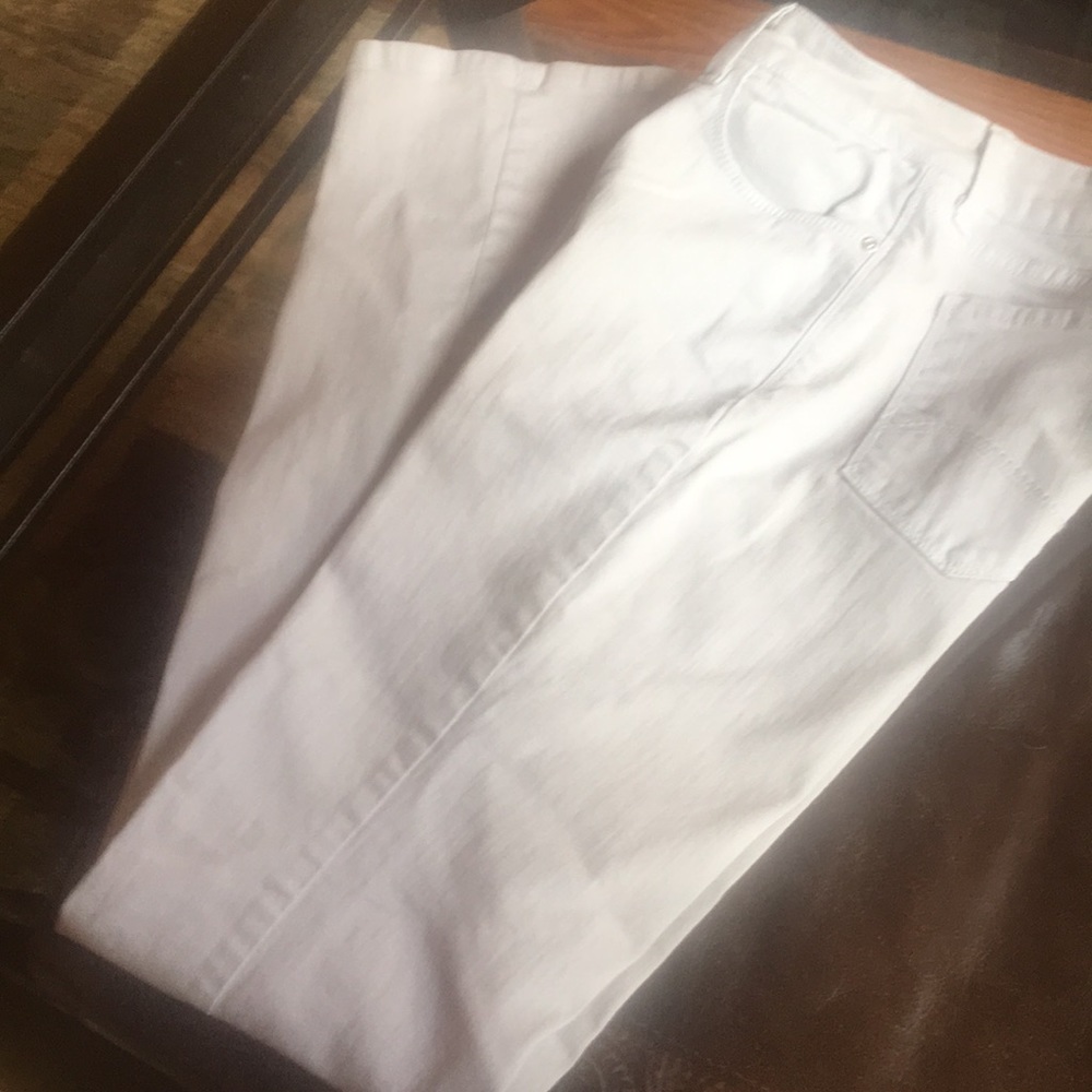NYJD khaki color size 4 straight leg